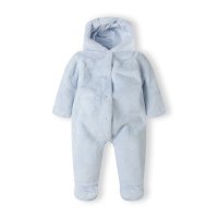 21BABYFUR 3B: Soft Fur Snowsuit (NB-9 Months)